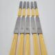 10 g.butler&co knives with galalith handles