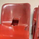 Set of 6 Universale 4867 Chairs by Joe Colombo for Kartell