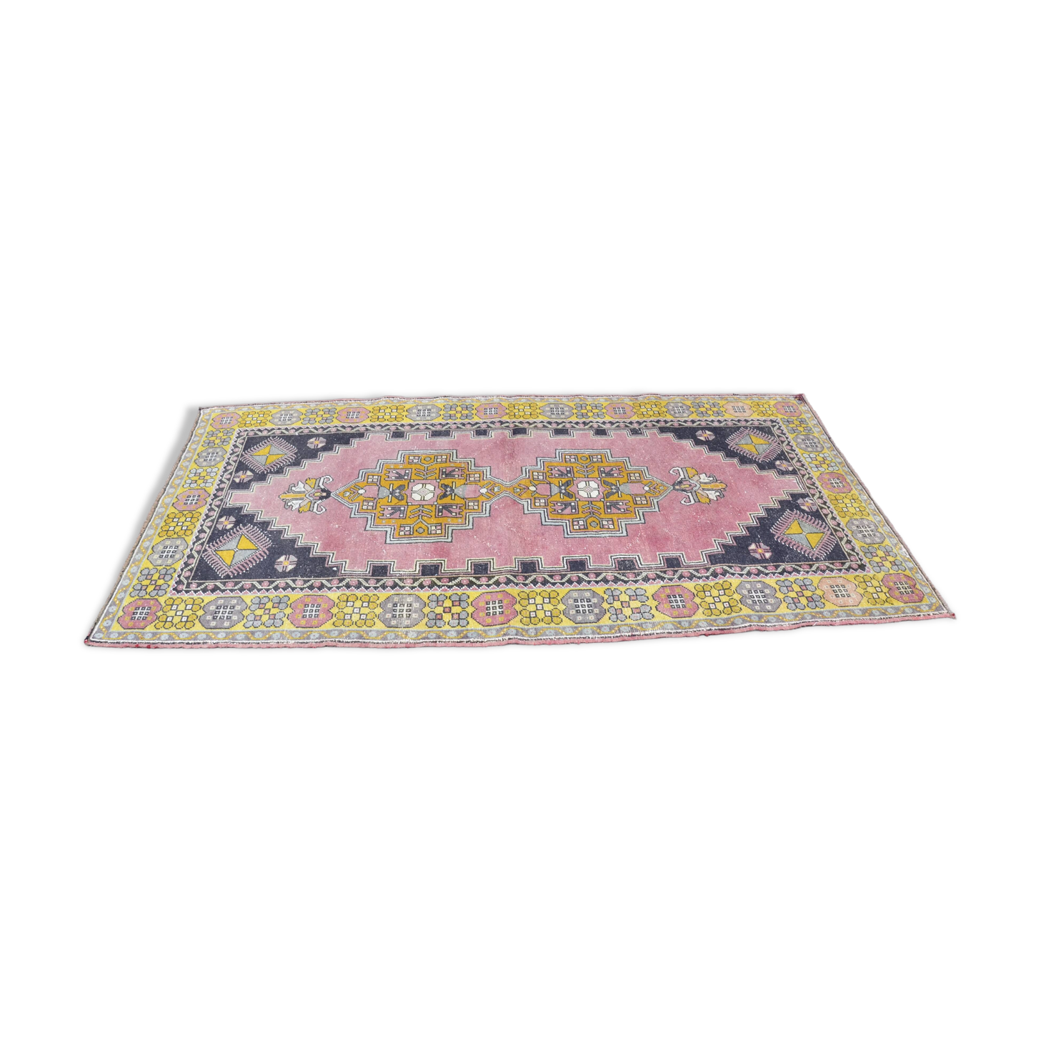 Decorative Turkish Oushak Handknotted Rug sku 2520