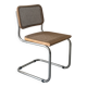 Cesca chair by Marcel Breuer in chrome and wood, 1970