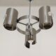 Space Age 3-light chandelier from the 60s/70s
