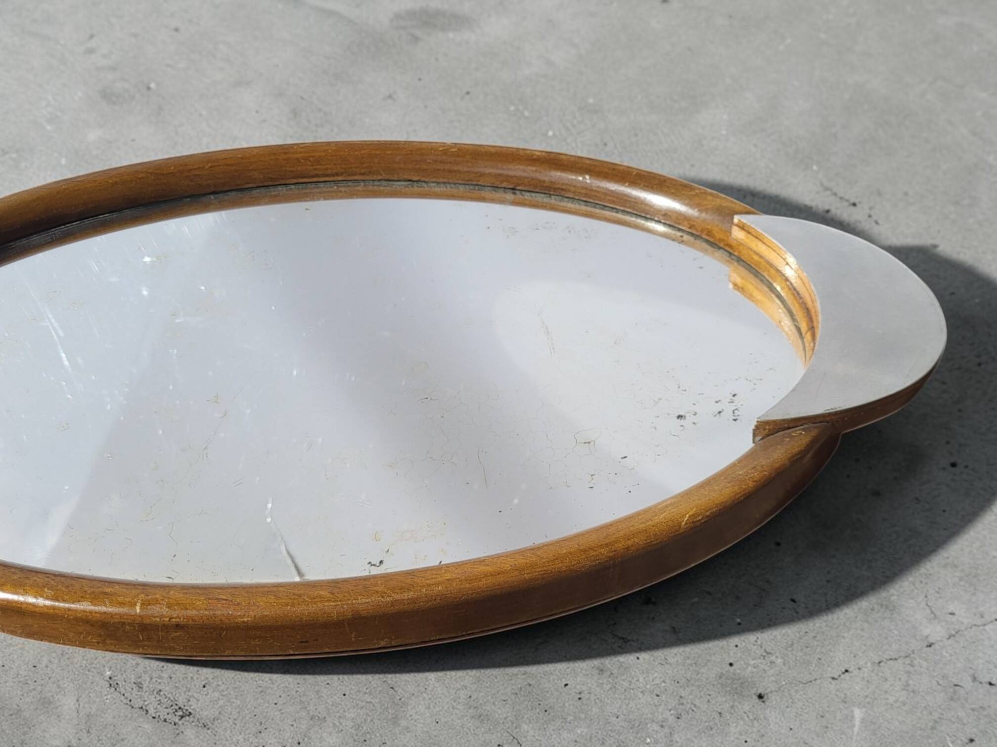 Art Deco mirror plateau
