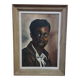 Tableau portrait homme huile sur toile
