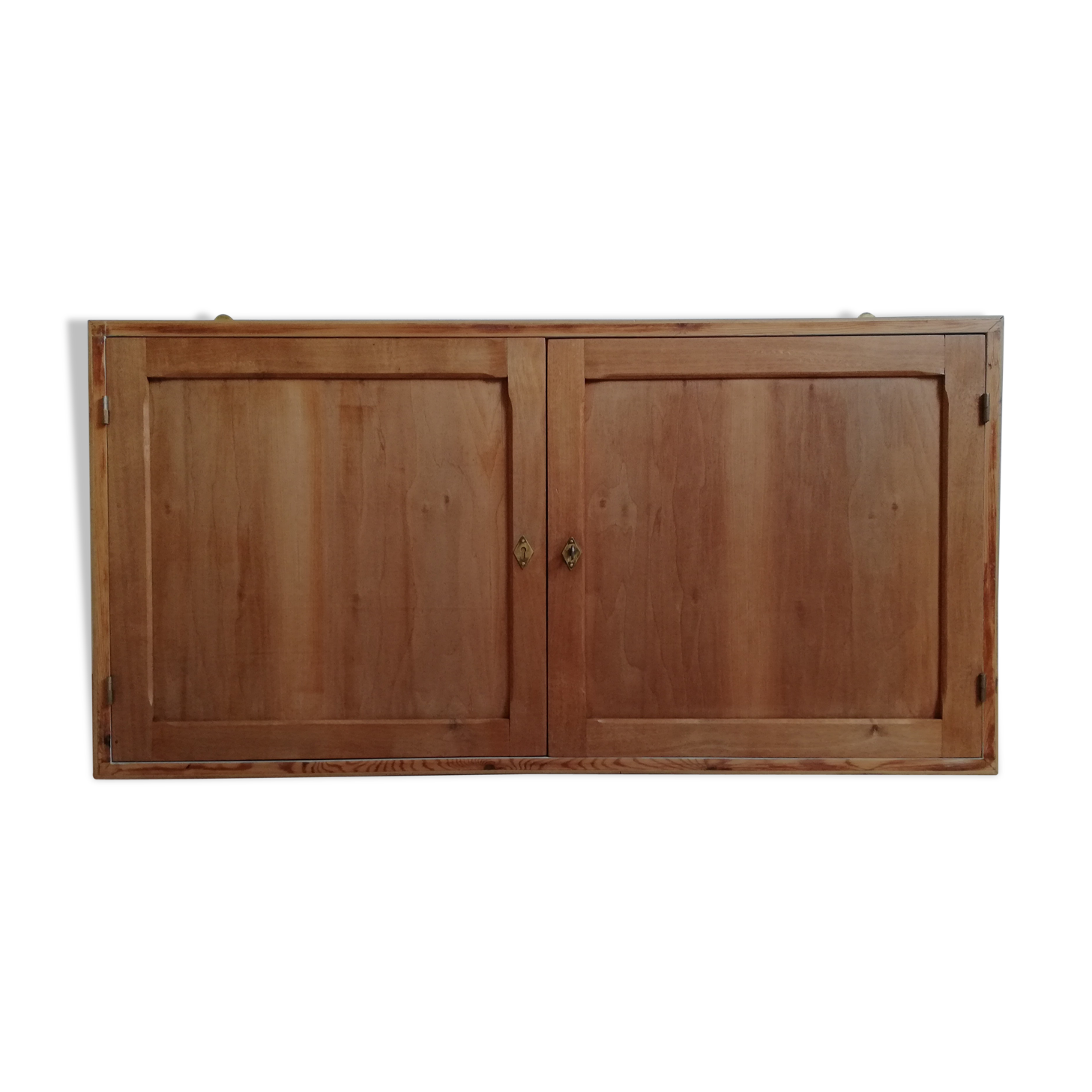 Armoire double en bois, murale