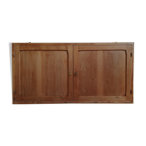 Armoire double en bois, murale