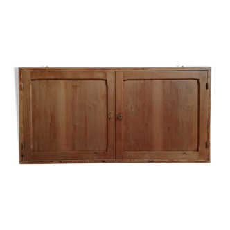 Armoire double en bois, murale