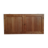 Armoire double en bois, murale