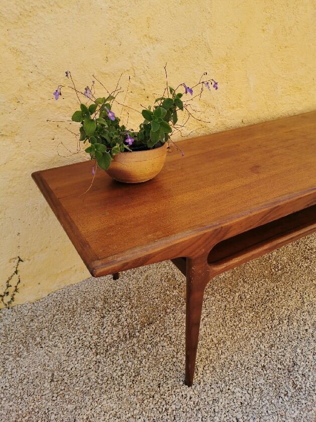 Large Scandinavian coffee table circa 1960