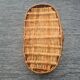 Basket with wicker handle