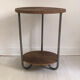 Vintage pedestal table 50's