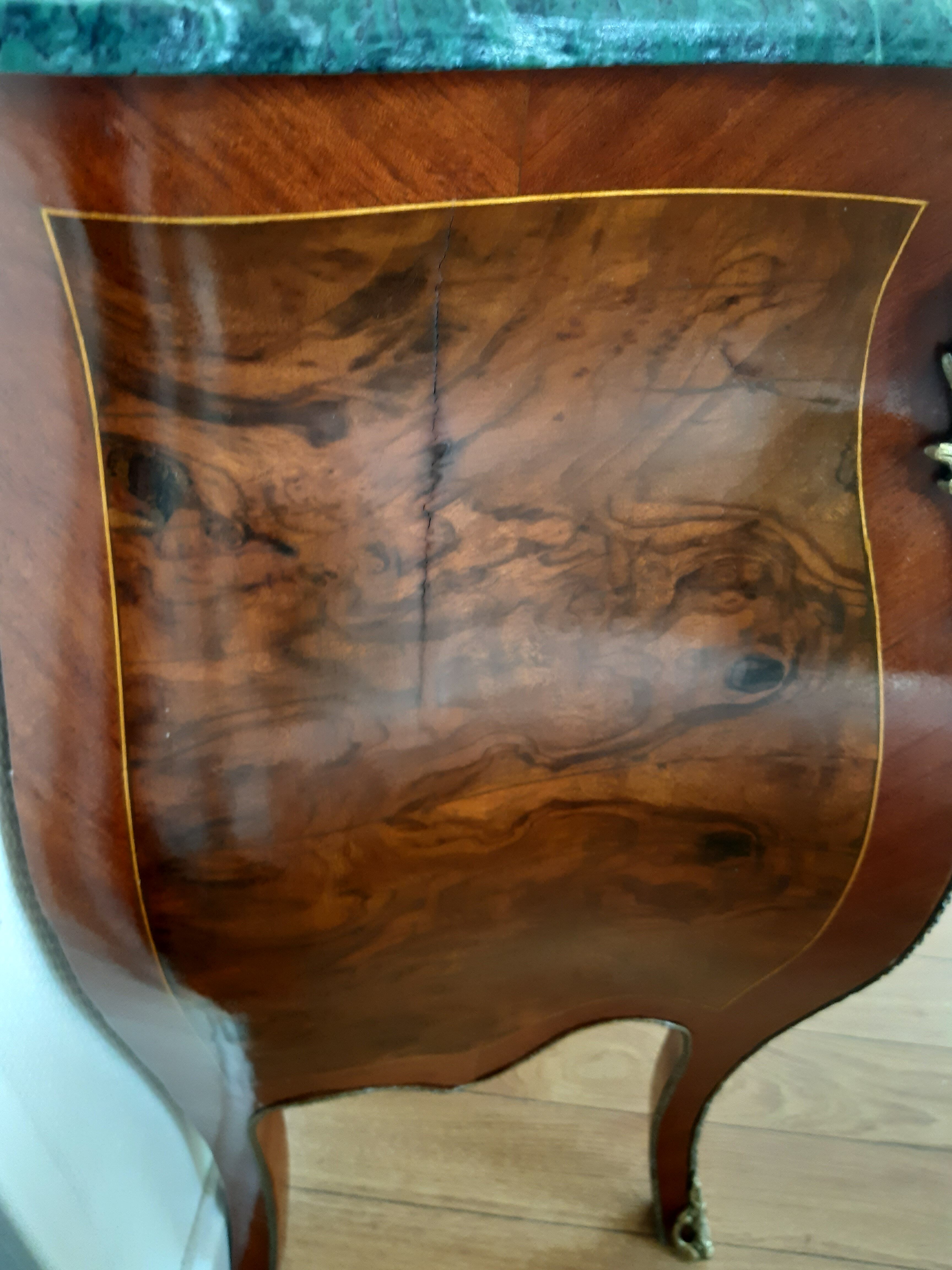 Louis XV-style marquetee dresser