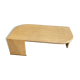 Italian Mid-Century Travertine Coffee Table