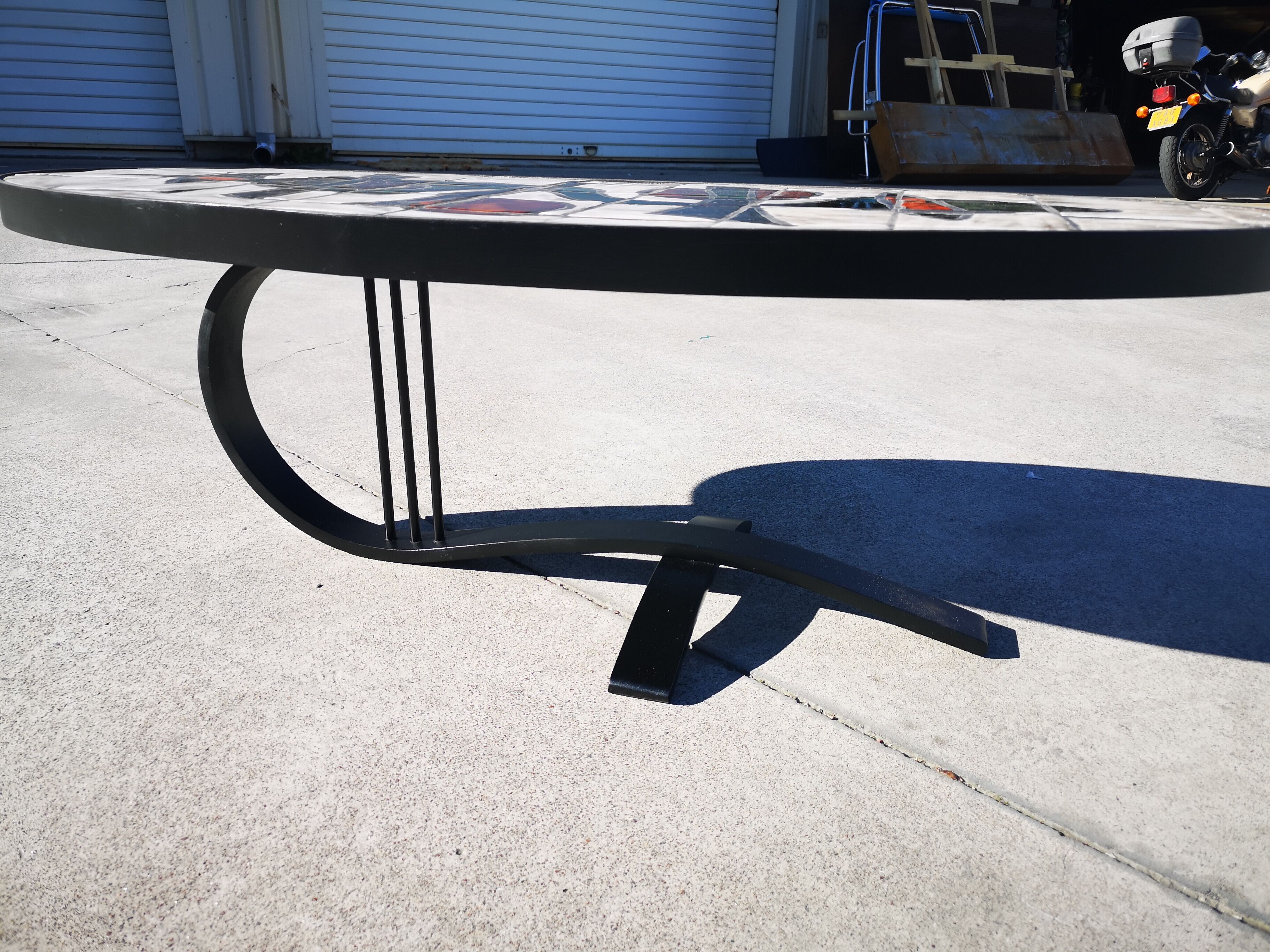 Ceramic coffee table