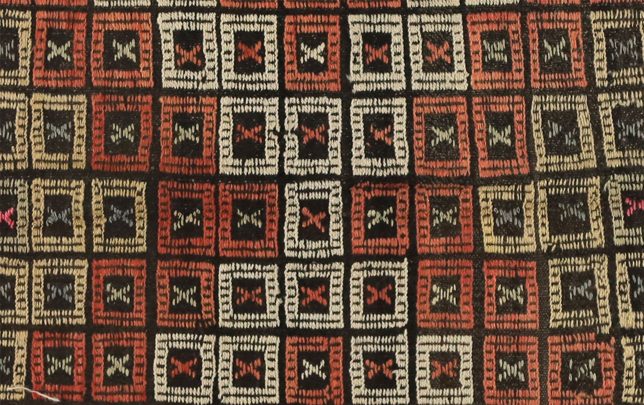 Anatolian handmade kilim rug 207 cm x 153 cm