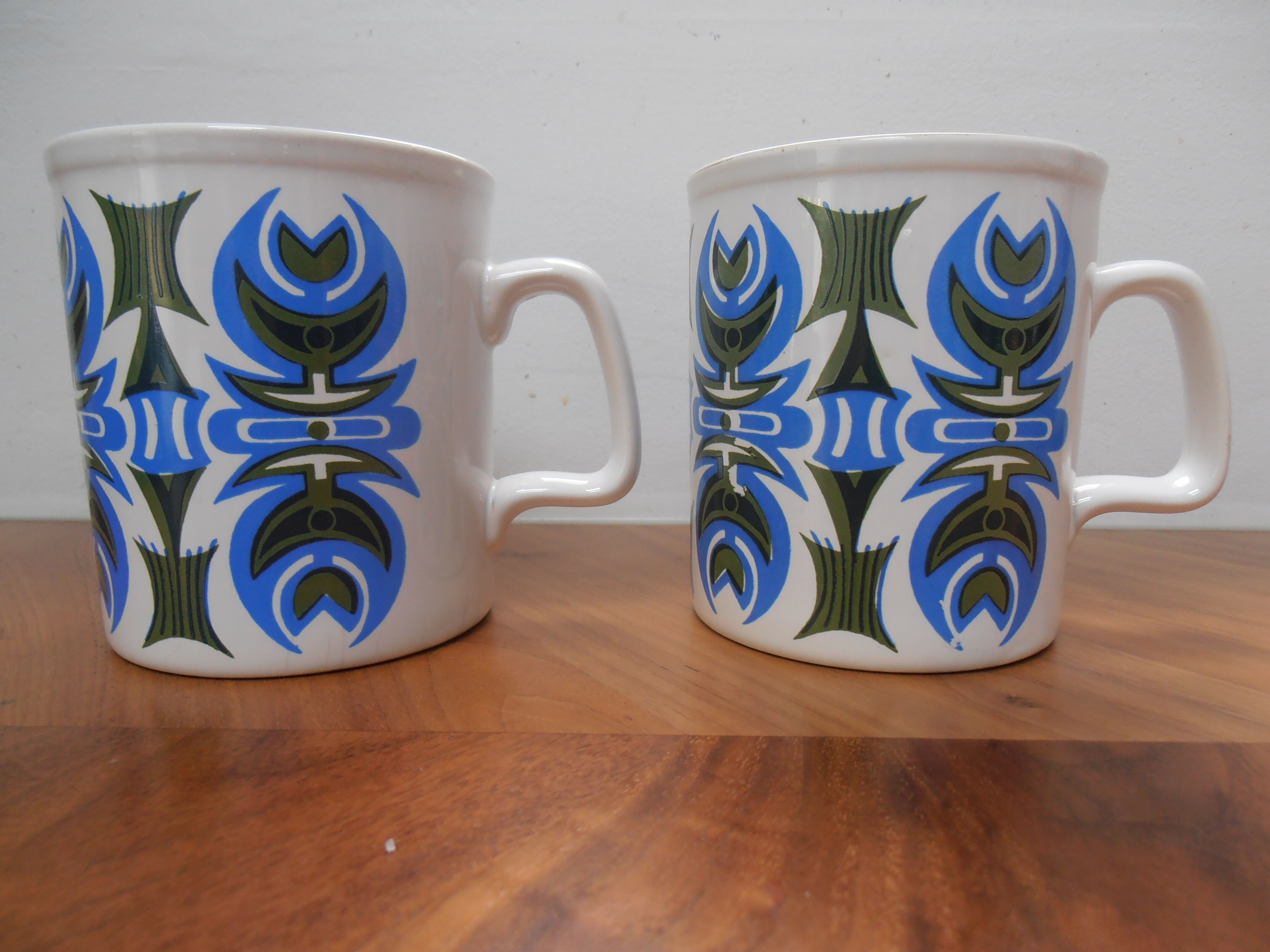 Mug mug vintage 1960s English porcelain