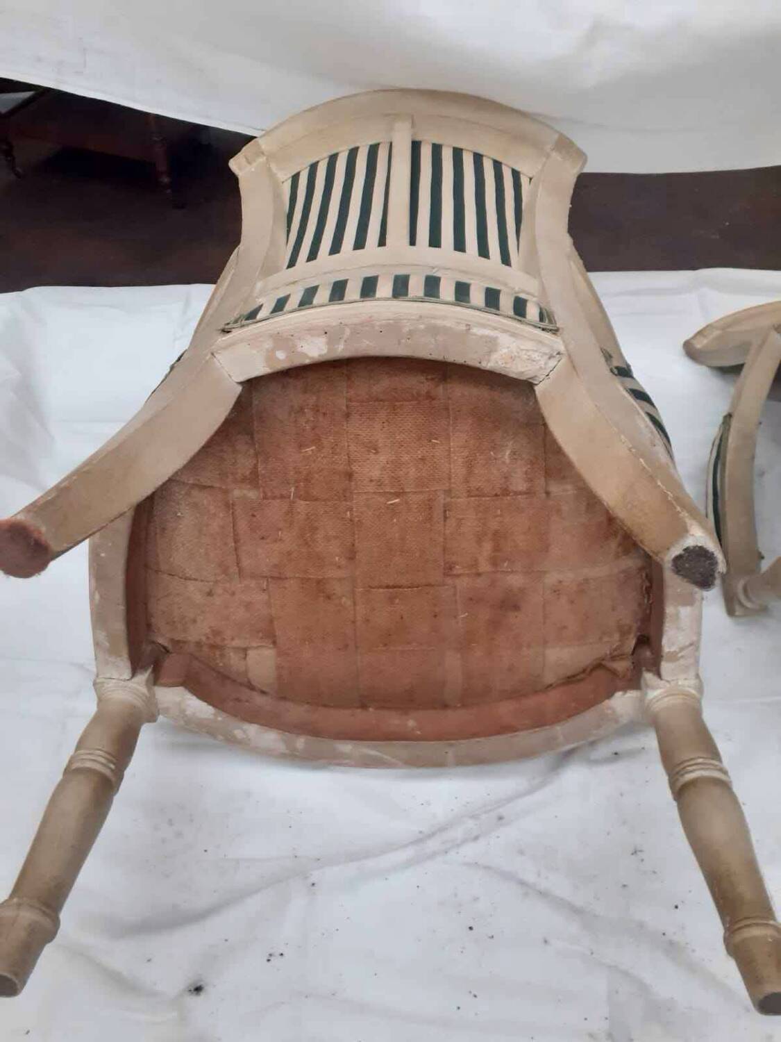 Louis XVI style Directoire armchair
