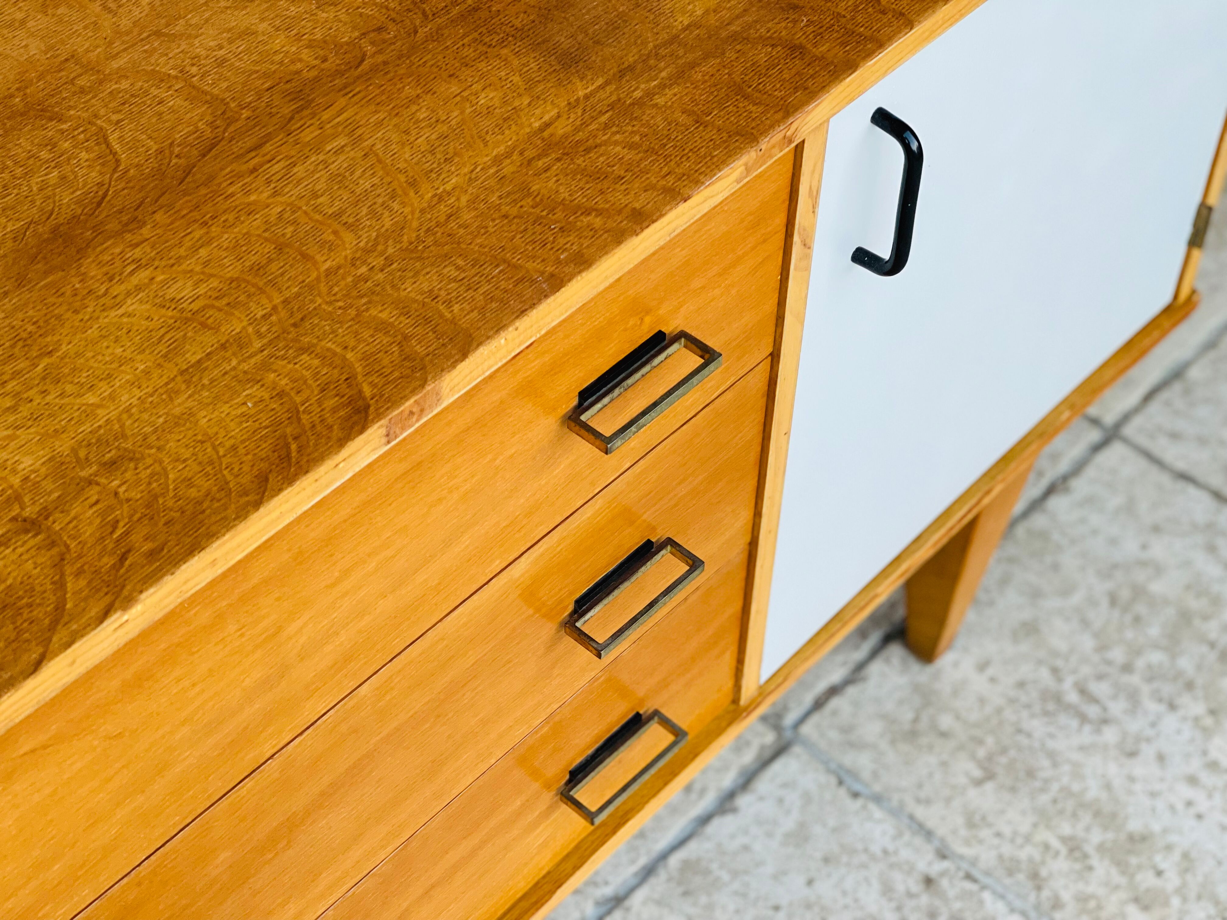 Vintage oak sideboard