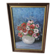 Oil on Panel - Bouquet of Anemone Flowers Signed G Jallon