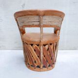 Set of Mid-Century Art Populaire Dining Chair and Table Set