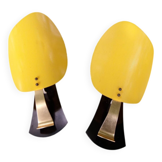 Pair of vintage wall lights