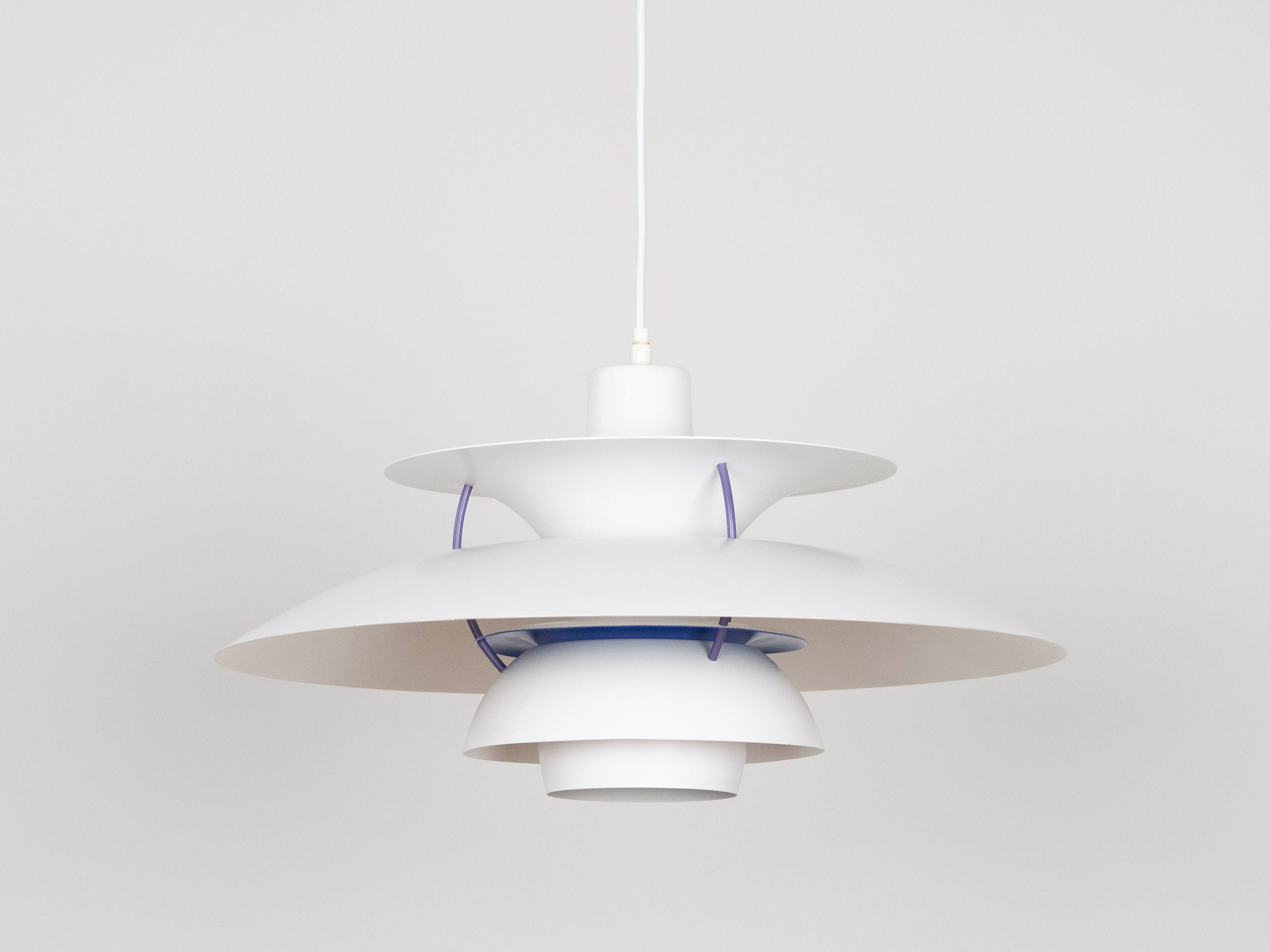 Suspension vintage danoise PH 5 par Poul Henningsen, Louis Poulsen, 1958