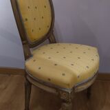 Medallion back chair Louis XVI