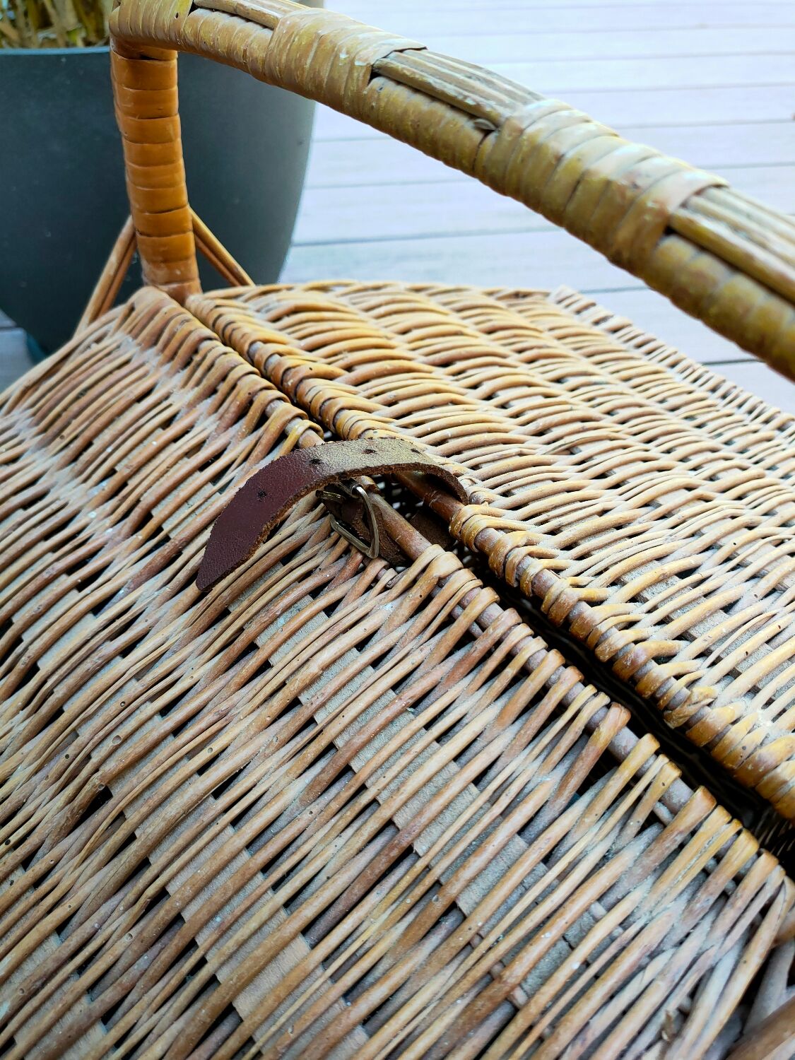 Panier pique nique vintage