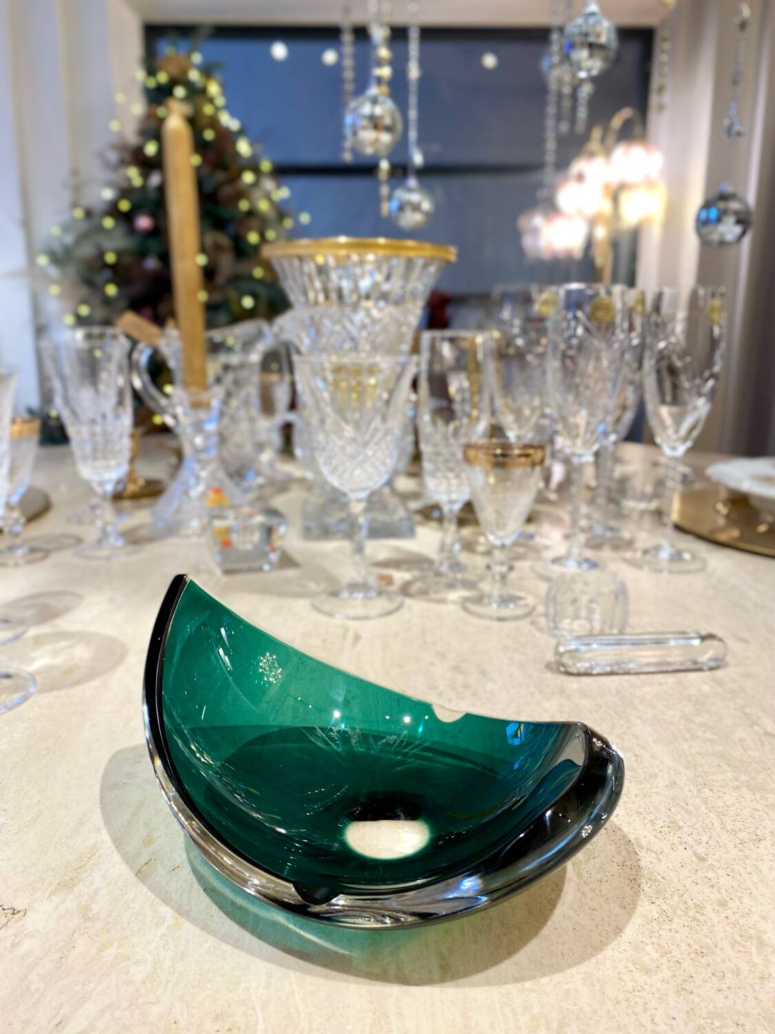 Ashtray / empty pocket Val Saint Lambert 1950 Delvenne