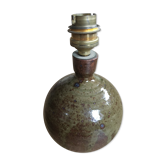 Pied de lampe en grès