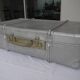 Beautiful fully metallic suitcase of the years 60