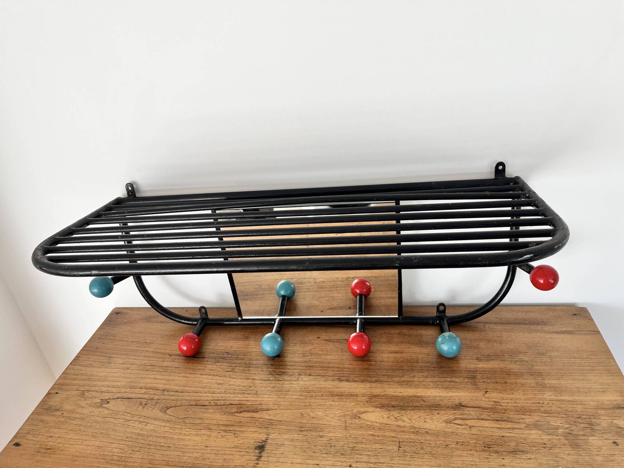 Vintage style wall coat rack Féraud