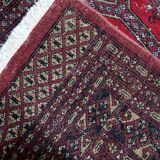 Antique Uzbek Bukhara handmade rug 92 cm x 162 cm 1930s - 1C1234