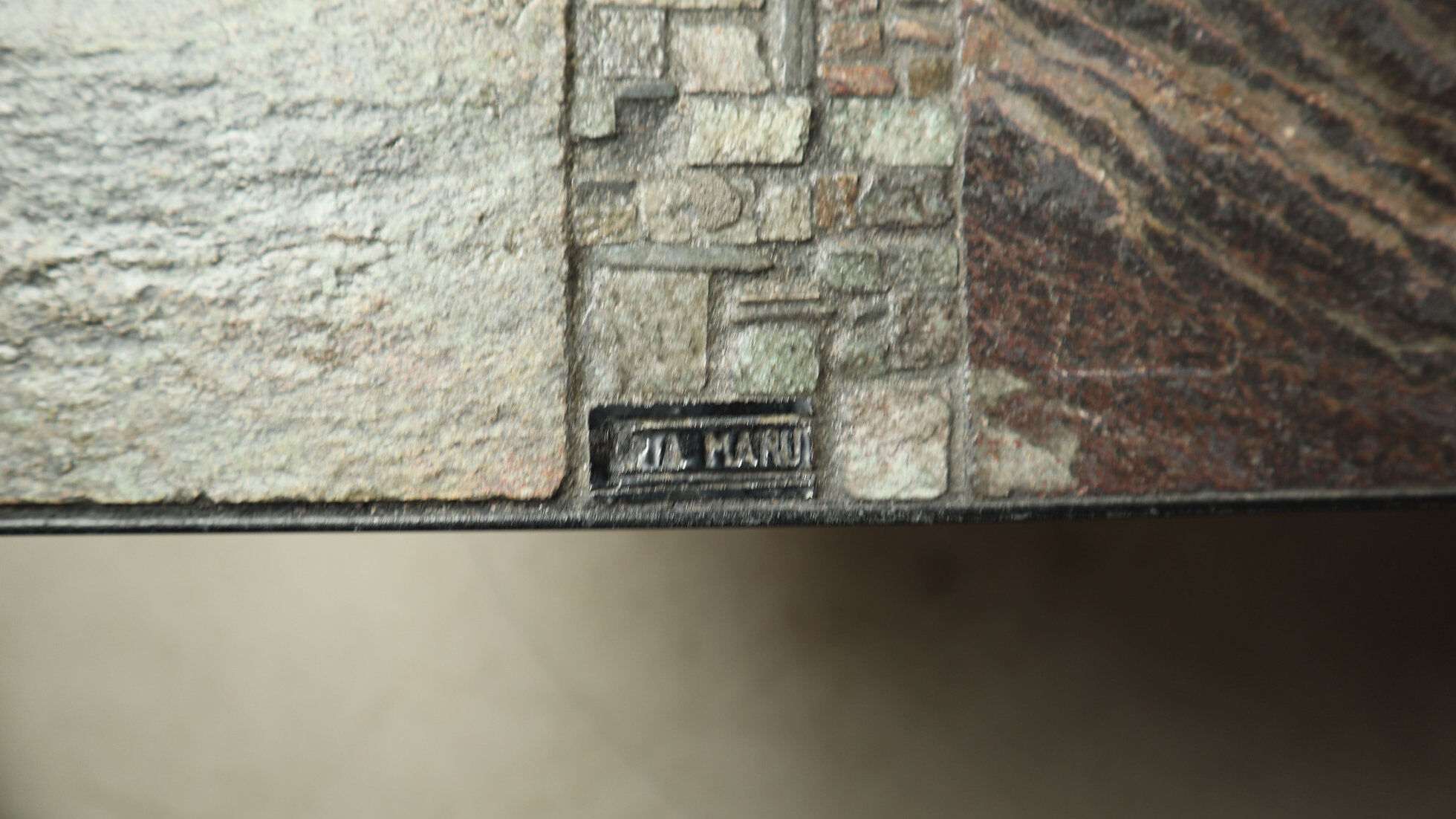 Postmodern coffee table by Pia Manu, Belgium