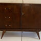 Enfilade vintage pieds compas de 1958