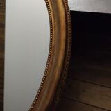 Golden mirror medallion