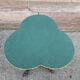 Selette wooden plant holder art deco barley rosary design