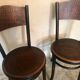 Paire de chaises bistrot vintage  Fischel 1900