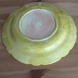 Yellow dish Aegitna Vallauris