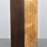 1950s Tambour Office Wooden Cabinet