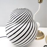 Postmodern Murano Glass Table Lamp in the Style of Lino Tagliapietra, Italy