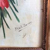 Oil on canvas from 1905 "poppies and anemones"
