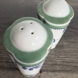 Salière et poivrière vintage Villeroy & Boch