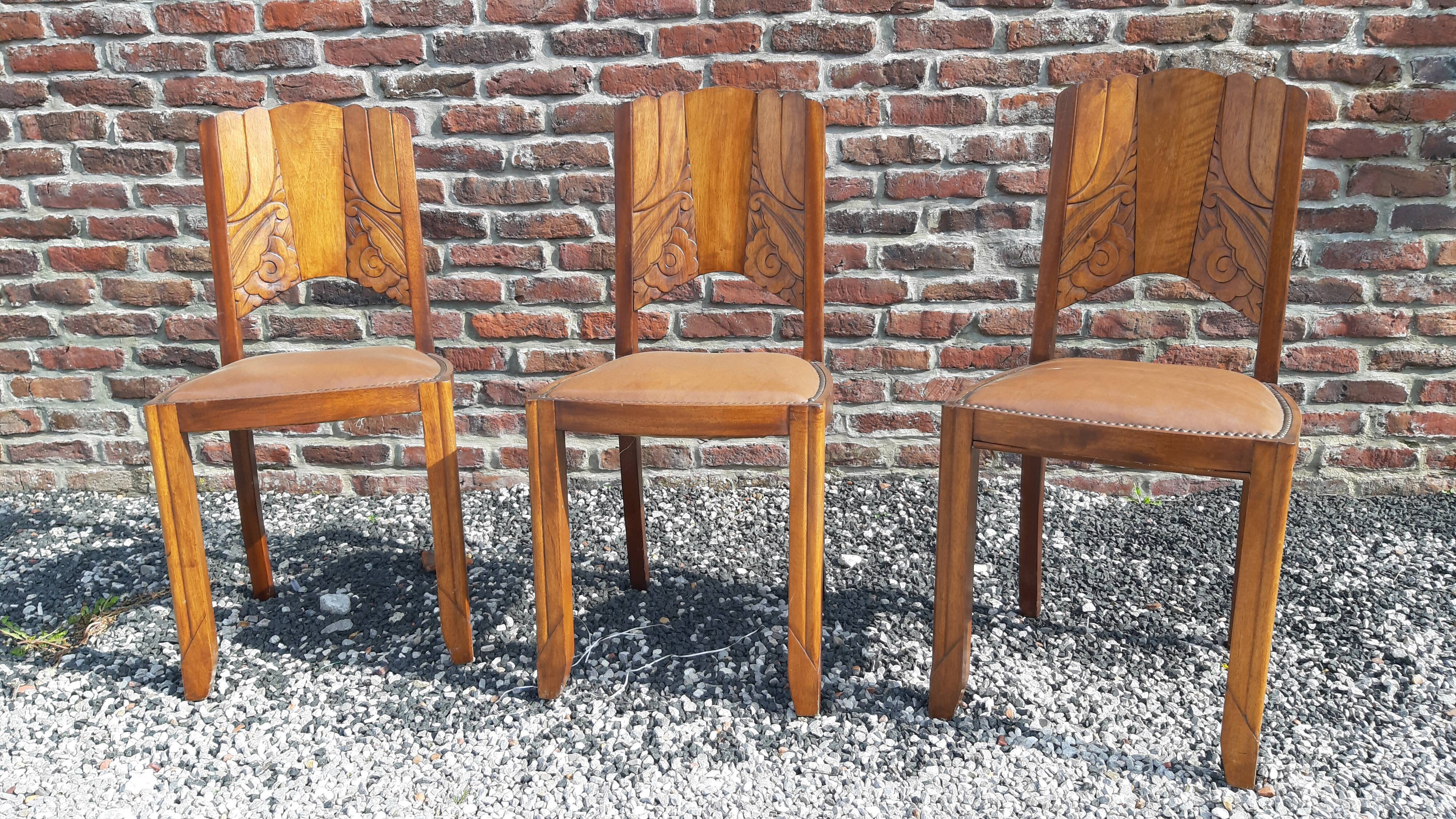 Art deco chairs
