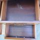 English lion paw desk and lyre armchair, leather, extensions