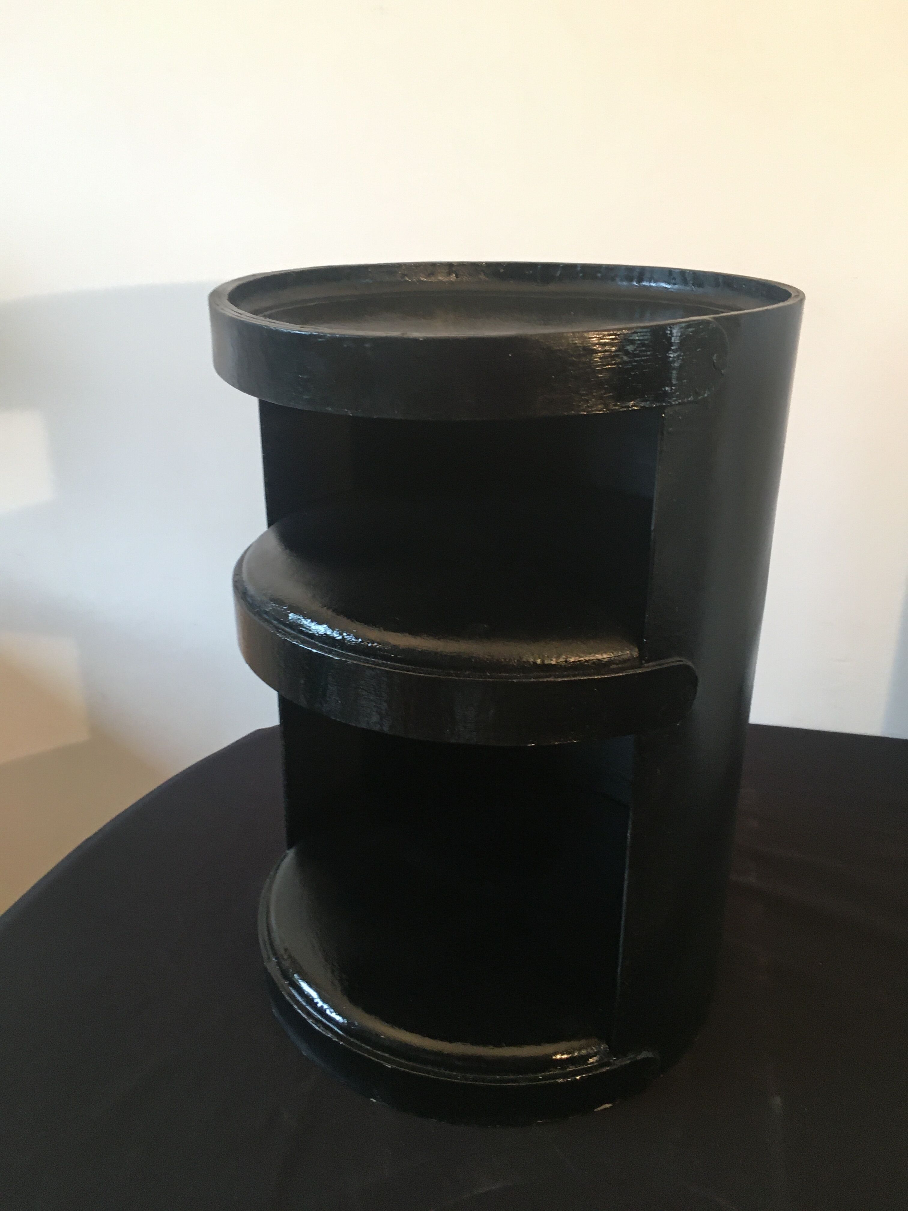 Three bedside tables "bonga" jean louis avril