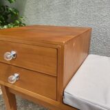 Scandinavian-style telephone bench