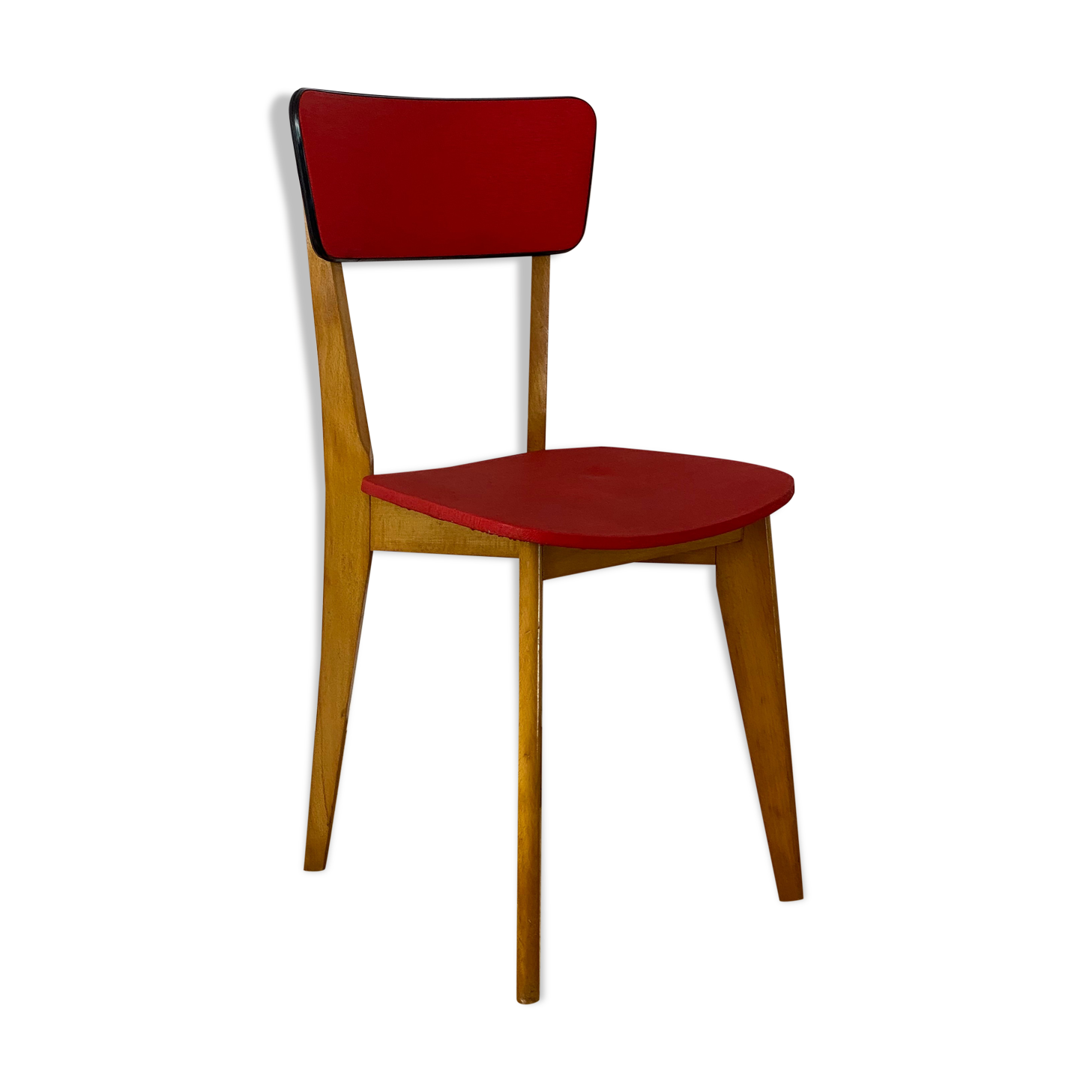 Red vintage chair