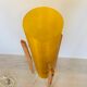 Lampadaire yellow space age rocket années 1970