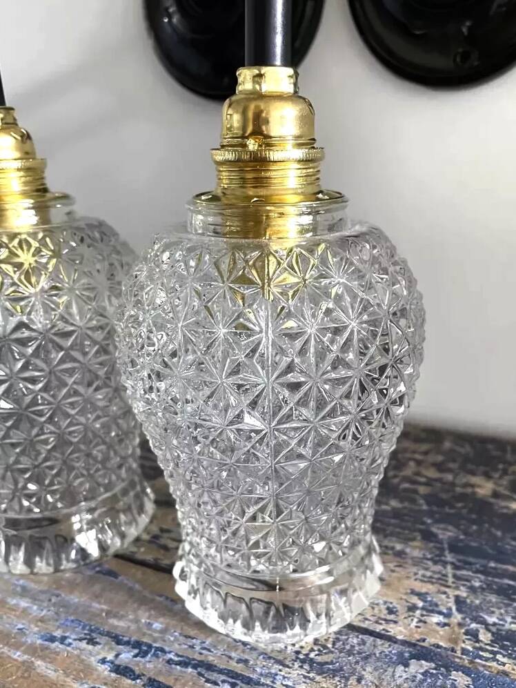 Pair of vintage wall lights