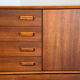 Superb Scandinavian teak sideboard from the 1960s.